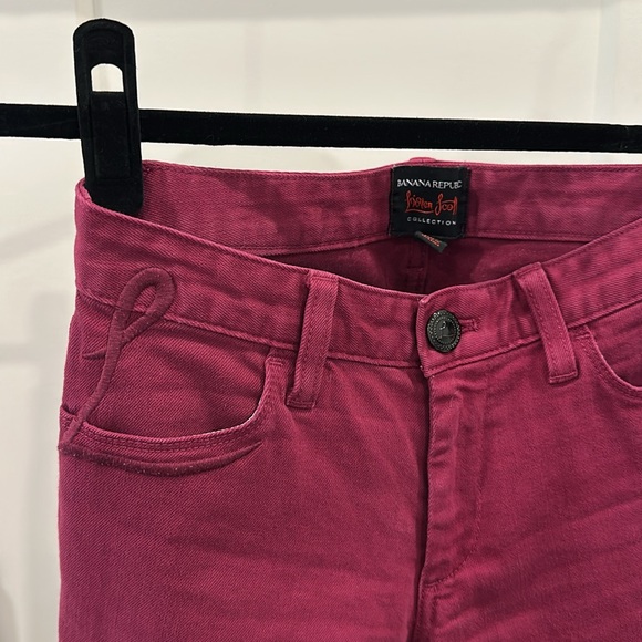 Women’s cropped Banana Republic jeans • size: 24 petite • lower rise - Picture 2 of 5